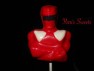 192sp Strong Ranger Face and Torso Chocolate or Hard Candy Lollipop Mold